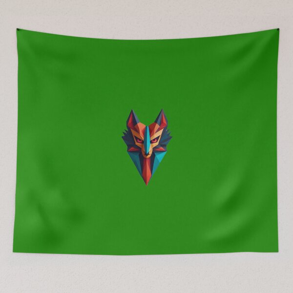 Item preview, A traditional devil mask, origami, lemur vector art #2 designed and sold by VugArtShop.
