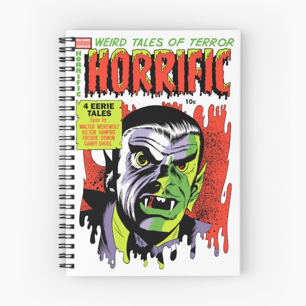 Item preview, HORRIFIC COMIC! designed and sold by MINION-FACTORY.