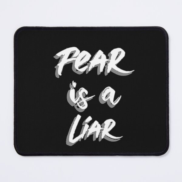 Item preview, Fear is a Liar designed and sold by AuthenticYou.