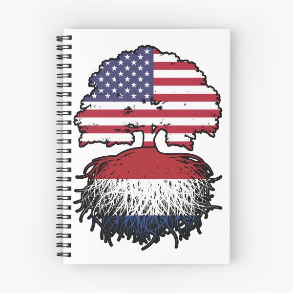 Item preview, Netherlands Dutch American USA United States America Tree Roots Flag designed and sold by FlagX.