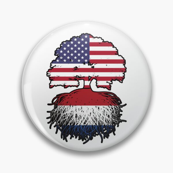 Item preview, Netherlands Dutch American USA United States America Tree Roots Flag designed and sold by FlagX.