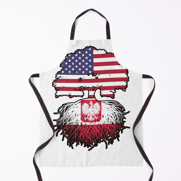 Item preview, Poland Polish American USA United States America Tree Roots Flag designed and sold by FlagX.