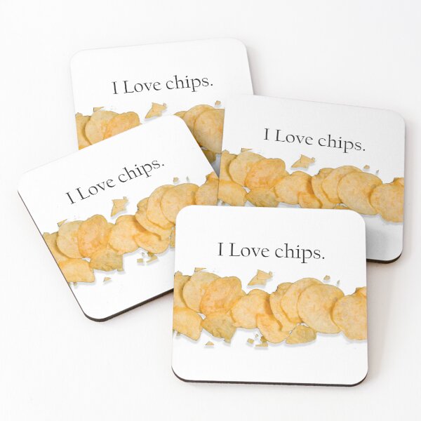 Artikelvorschau, Ich liebe Chips entworfen und verkauft von Cavalier-org.