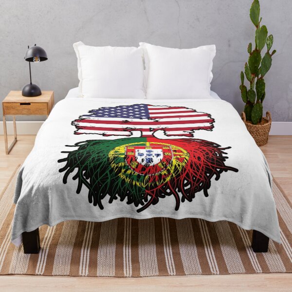 Item preview, Portugal Portuguese American USA United States America Tree Roots Flag designed and sold by FlagX.