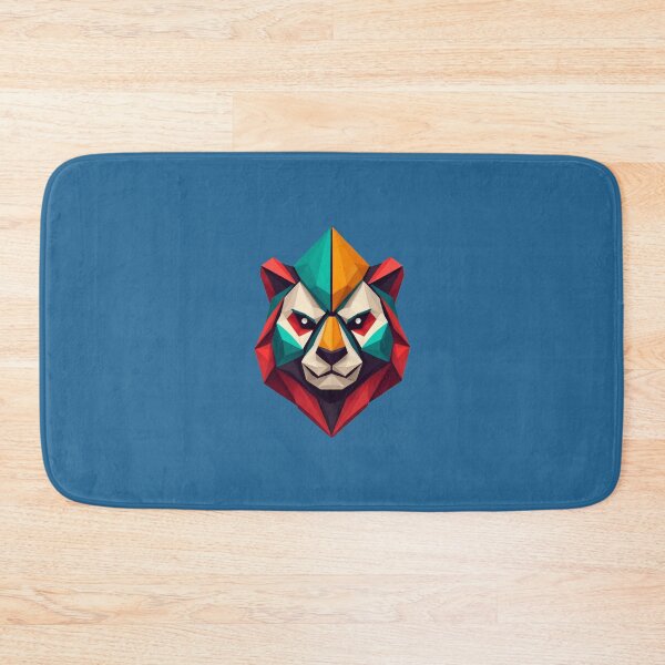 Item preview, A traditional devil mask, origami, panda vector art #2 designed and sold by VugArtShop.