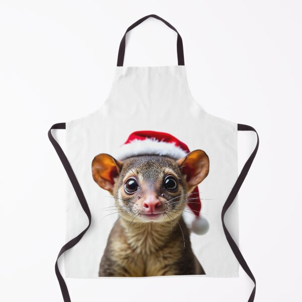 Item preview, Funny Kinkajou Wearing Christmas Hat designed and sold by LazyOwlStore.
