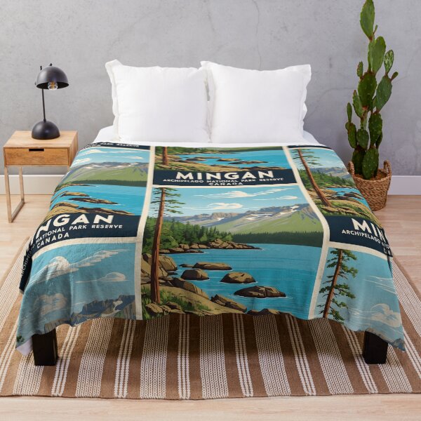 Item preview, Mingan Archipelago National Park Canada Vintage Travel Tourism  designed and sold by TravelersGems.