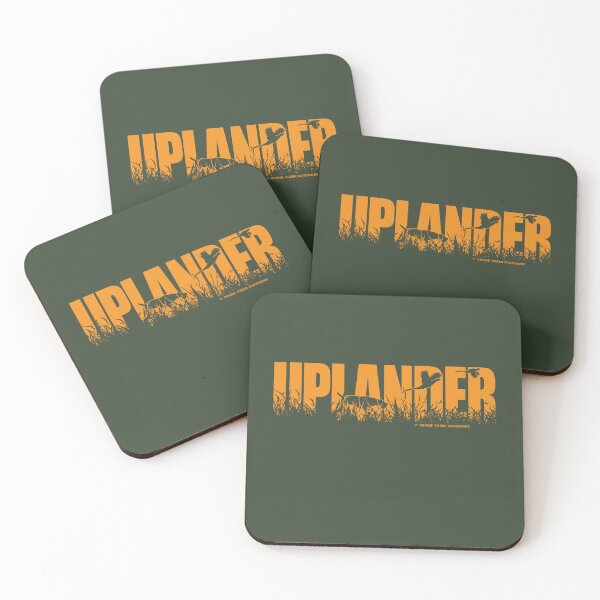 Item preview, Uplander: Wirehair Pointing with Flushing Pheasants, Orange designed and sold by CraneCreek.