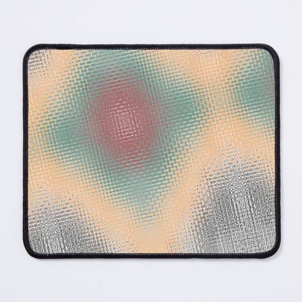 Item preview, Random geometric peach mint raspberry & silver designed and sold by lancswithlove.
