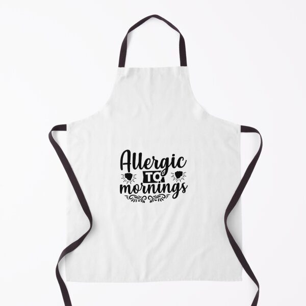 Item preview, Allergic to morning designed and sold by Wit & Wear Company.