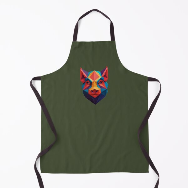 Item preview, A traditional devil mask, origami, pig vector art designed and sold by VugArtShop.