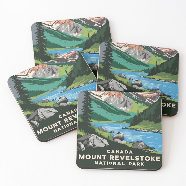 Item preview, Mount Revelstoke National Park Canada Vintage Travel Tourism  designed and sold by TravelersGems.