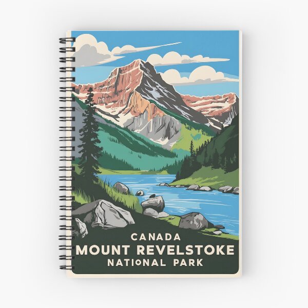 Item preview, Mount Revelstoke National Park Canada Vintage Travel Tourism  designed and sold by TravelersGems.