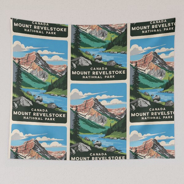 Item preview, Mount Revelstoke National Park Canada Vintage Travel Tourism  designed and sold by TravelersGems.