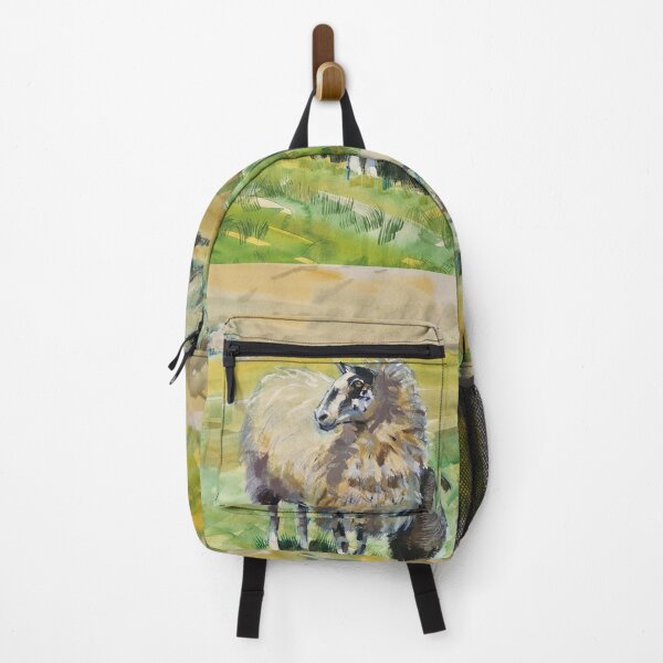 Item preview, Flock of Sheep and lambs painting designed and sold by MikeJory.