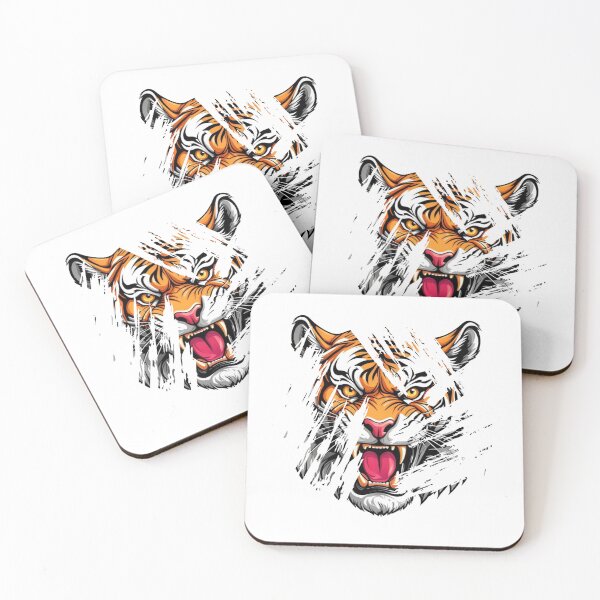 Item preview, Angry Tiger Face  designed and sold by nadeloo96.