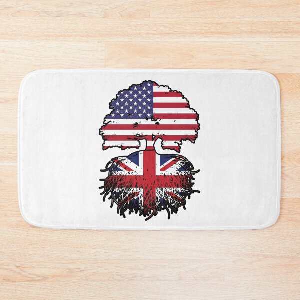 Item preview, UK British American USA United States America Tree Roots Flag designed and sold by FlagX.