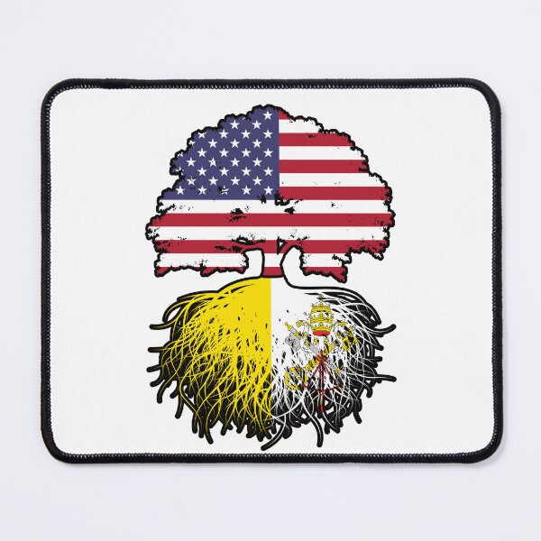 Item preview, Vatican American USA United States America Tree Roots Flag designed and sold by FlagX.