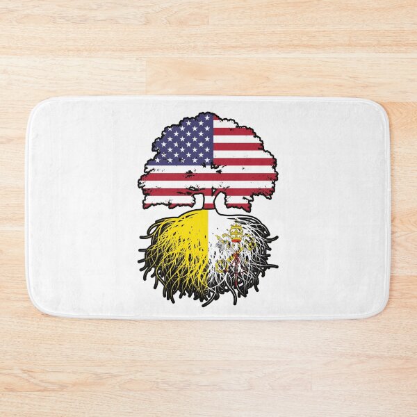 Item preview, Vatican American USA United States America Tree Roots Flag designed and sold by FlagX.