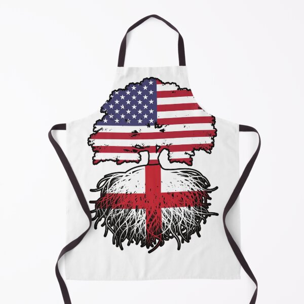 Item preview, England English American USA Tree Roots Flag designed and sold by FlagX.