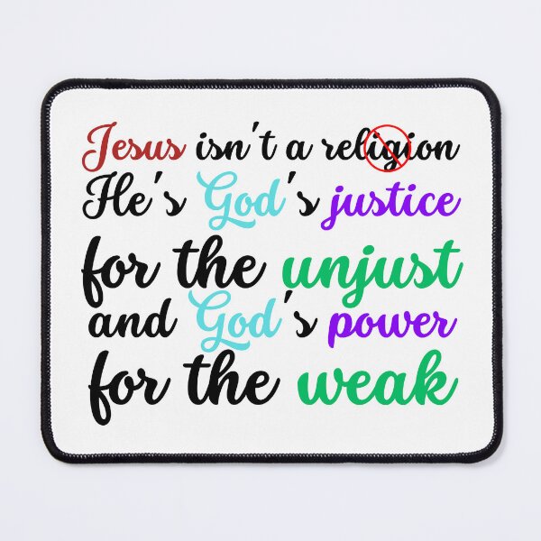 Item preview, Jesus isn't a religion designed and sold by Peerless-Prime.
