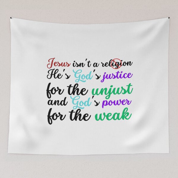 Item preview, Jesus isn't a religion designed and sold by Peerless-Prime.
