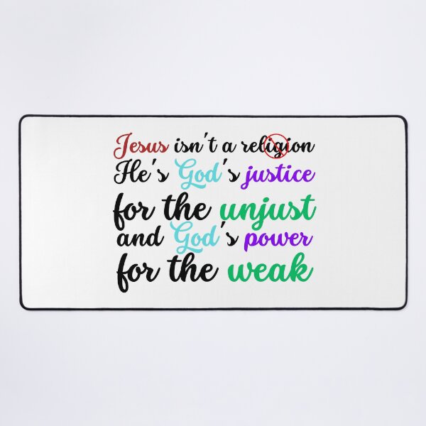 Item preview, Jesus isn't a religion designed and sold by Peerless-Prime.