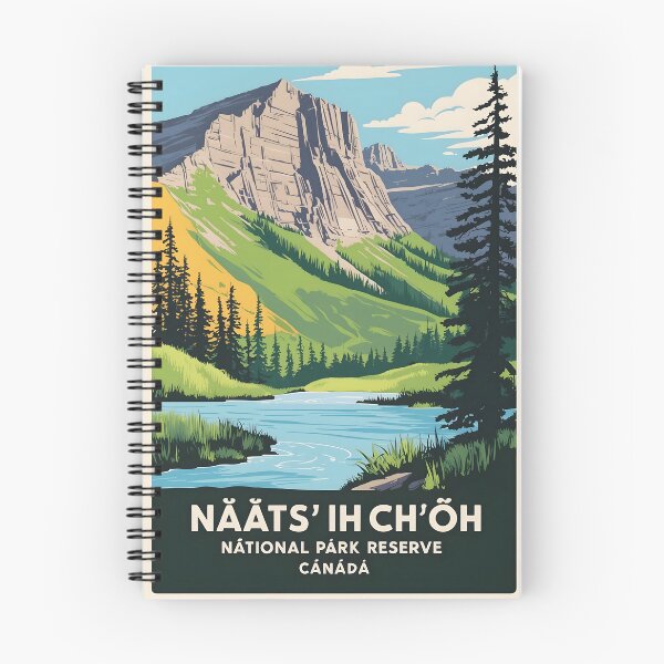 Item preview, Naats'ihch'oh National Park Canada Vintage Travel Tourism  designed and sold by TravelersGems.
