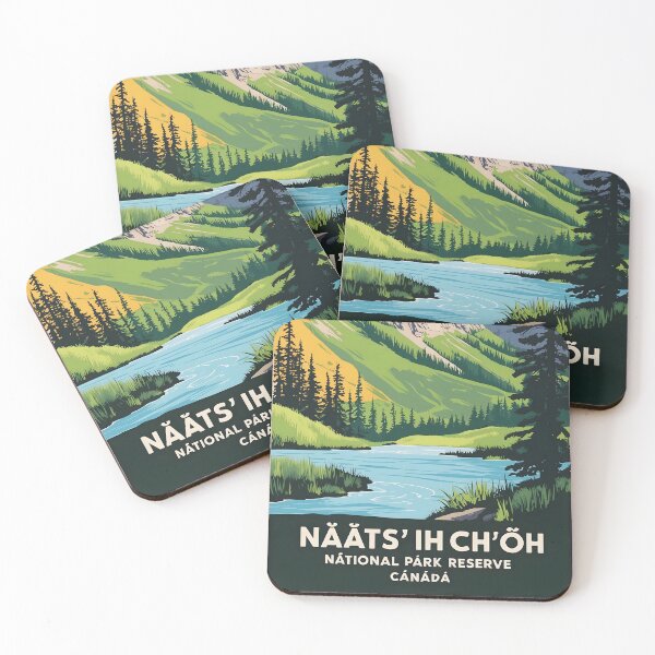 Item preview, Naats'ihch'oh National Park Canada Vintage Travel Tourism  designed and sold by TravelersGems.