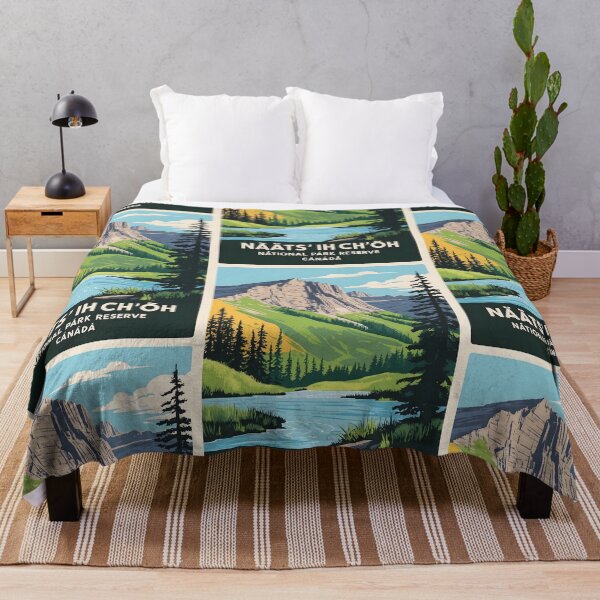 Item preview, Naats'ihch'oh National Park Canada Vintage Travel Tourism designed and sold by TravelersGems.