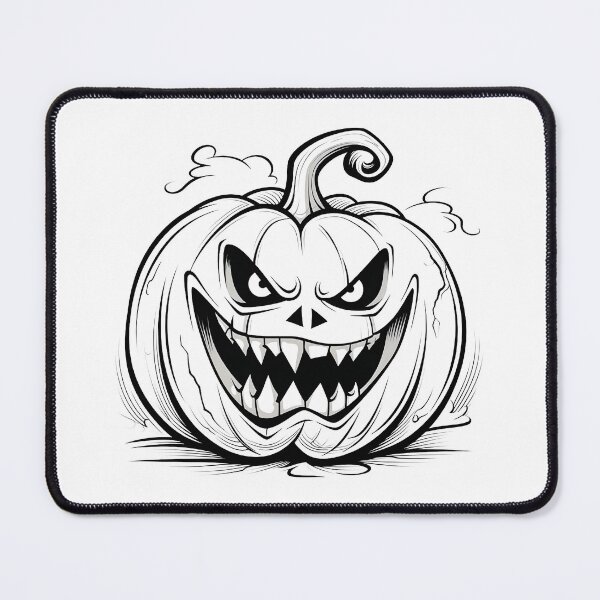 Item preview, BAD PUMPKIN DRAWING designed and sold by infinitearte.