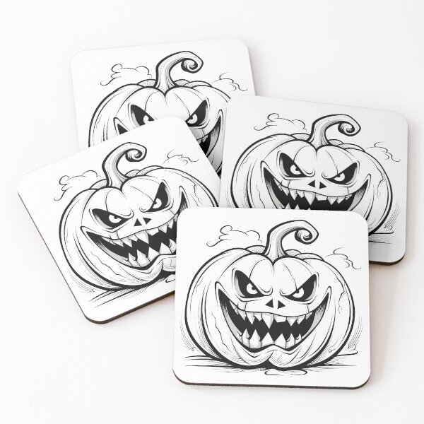 Item preview, BAD PUMPKIN DRAWING designed and sold by infinitearte.