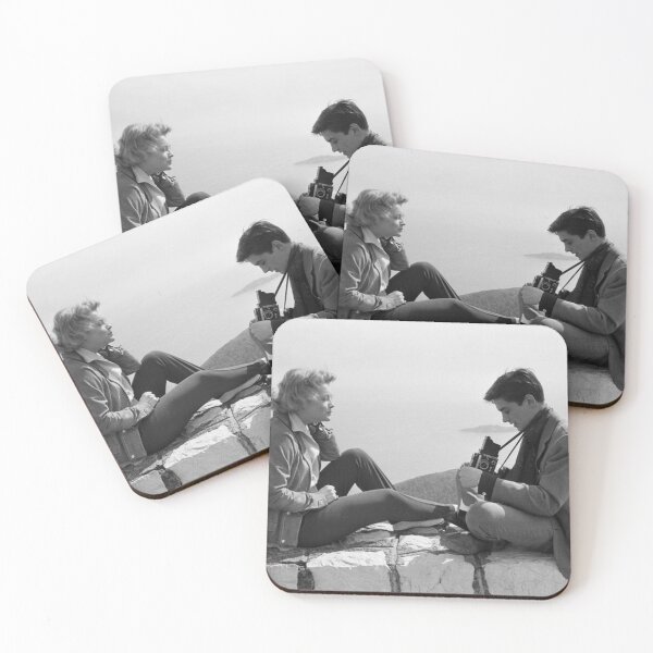 Item preview, Romy Schneider and Alain Delon (v3) designed and sold by PeacefulHShop.