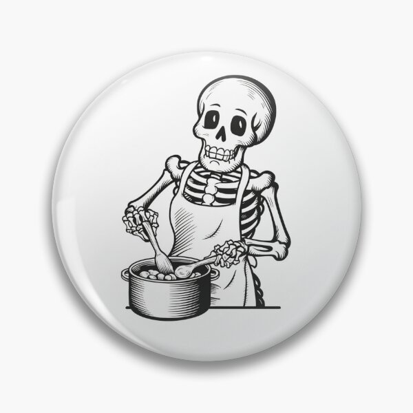 Item preview, Skeleton Cooking Funny Gifts For Chefs designed and sold by MikeKart.