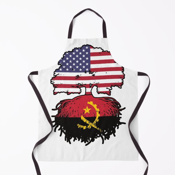 Item preview, Angola Angolan American USA Tree Roots Flag designed and sold by FlagX.