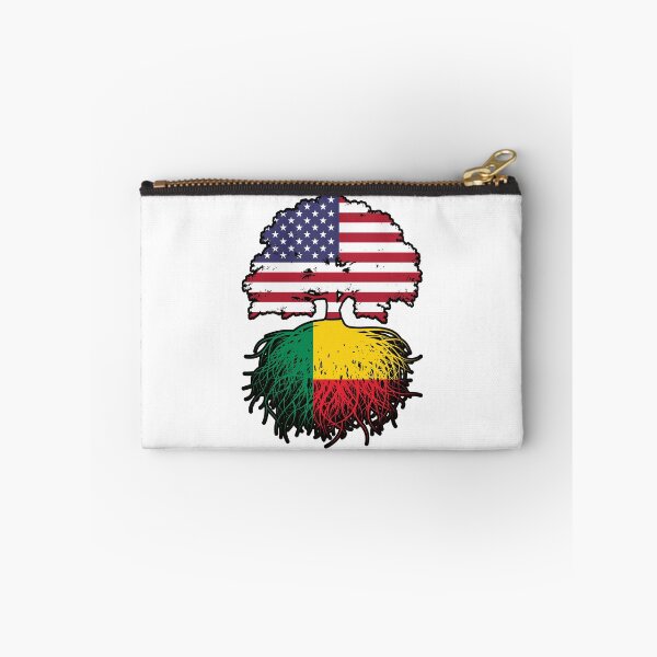 Item preview, Benin Beninese American USA Tree Roots Flag designed and sold by FlagX.