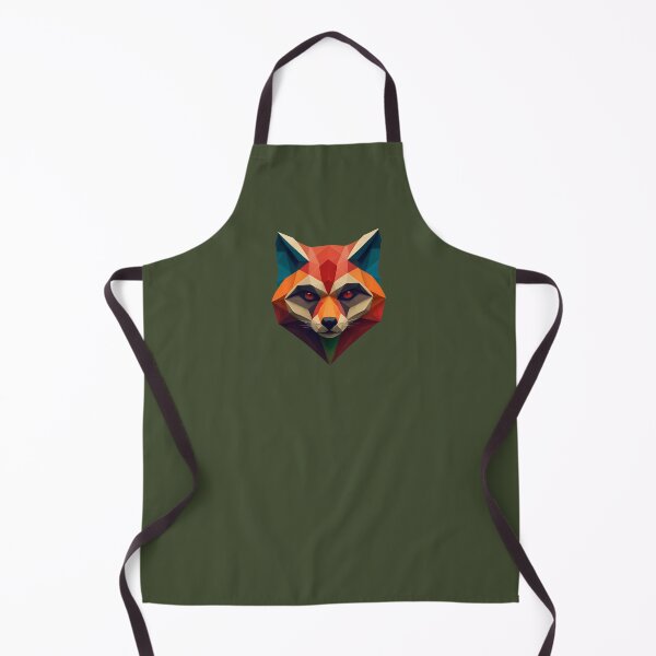 Item preview, A traditional devil mask, origami, raccoon vector art designed and sold by VugArtShop.