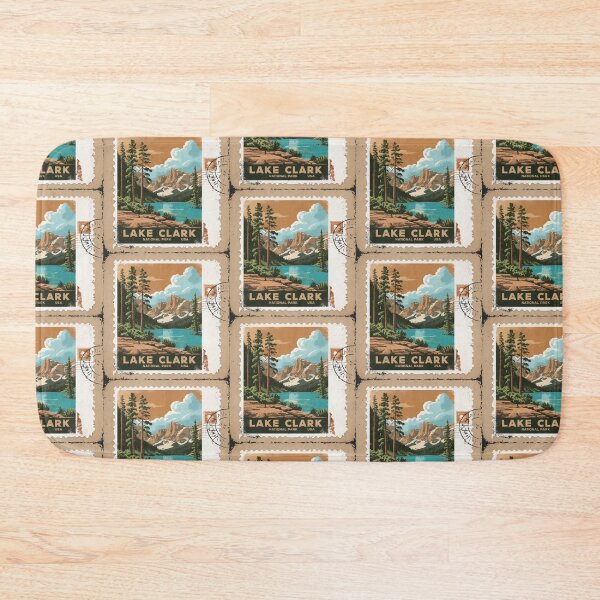 Item preview, Lake Clark National Park Postcard Vintage Retro Travel designed and sold by TravelPostcardGems.