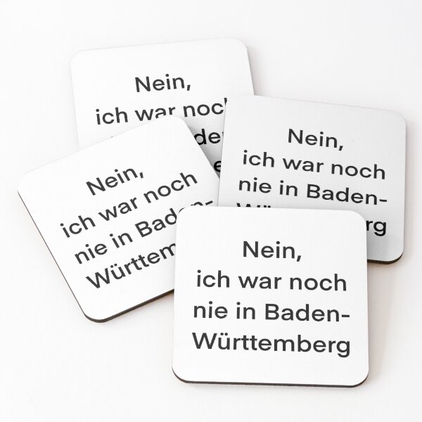 Item preview, Nein, ich war noch nie in Baden-Württemberg designed and sold by ArndtDesign.