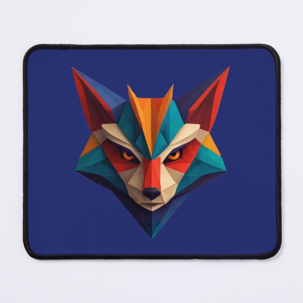 Item preview, A traditional devil mask, origami, raccoon vector art #2 designed and sold by VugArtShop.