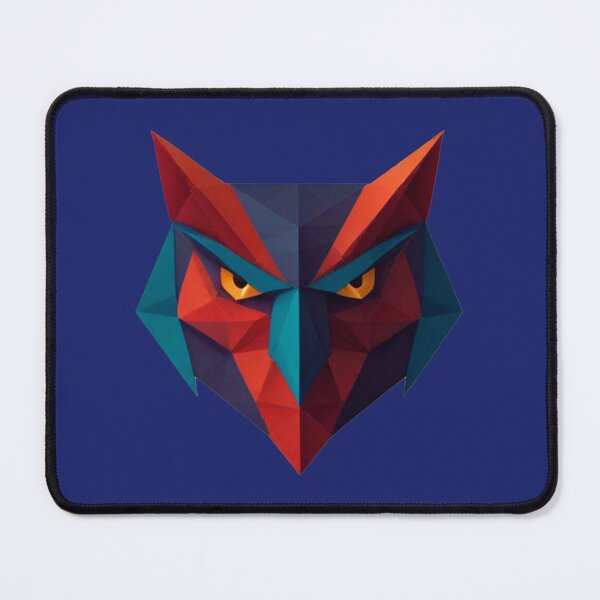 Item preview, A traditional devil mask, origami, raven vector art designed and sold by VugArtShop.