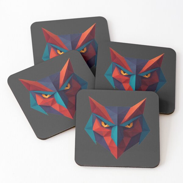 Item preview, A traditional devil mask, origami, raven vector art designed and sold by VugArtShop.