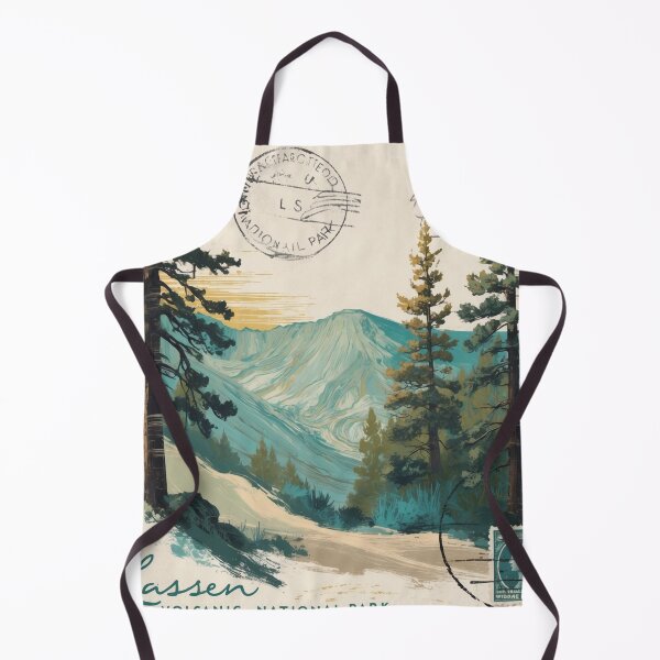 Item preview, Lassen Volcanic National Park Postcard Vintage Retro Travel designed and sold by TravelPostcardGems.