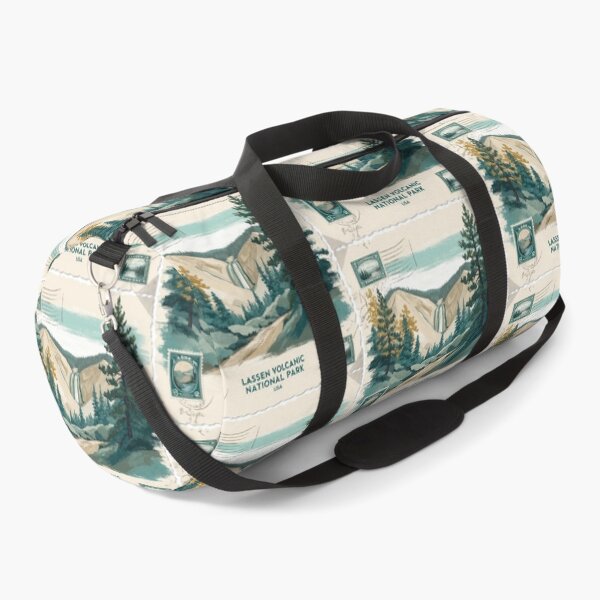 Item preview, Lassen Volcanic National Park Postcard Vintage Retro Travel designed and sold by TravelPostcardGems.