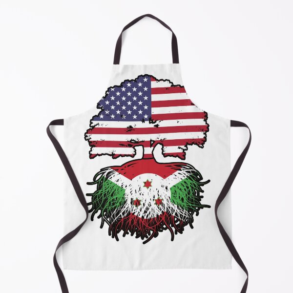 Item preview, Burundi Burundian American USA Tree Roots Flag designed and sold by FlagX.
