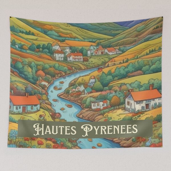 Item preview, Hautes Pyrenees designed and sold by GasconyPassion.