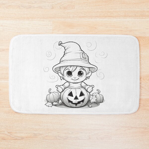 Item preview, PUMPKIN AND FOOL HALLOWEEN DRAWING designed and sold by infinitearte.