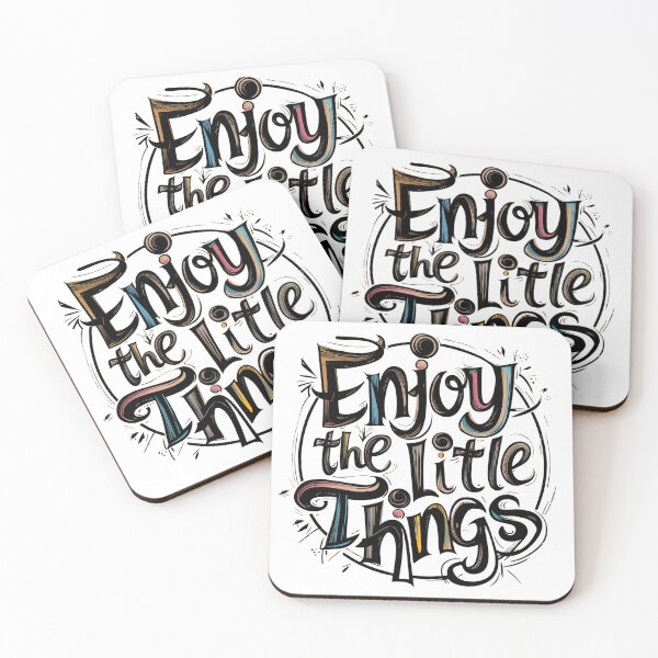 Item preview, enjoy the litle things designed and sold by Baraa Ahmed.