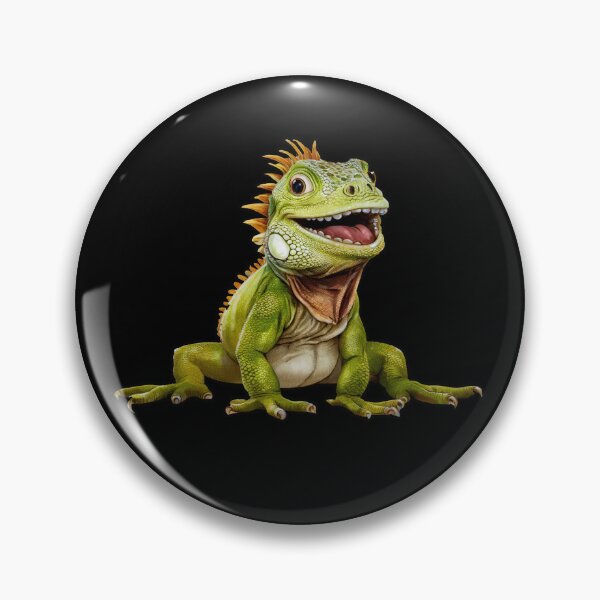Item preview, Happy Iguana designed and sold by Angry Swan Designs.