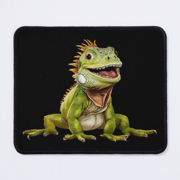 Item preview, Happy Iguana designed and sold by Angry Swan Designs.
